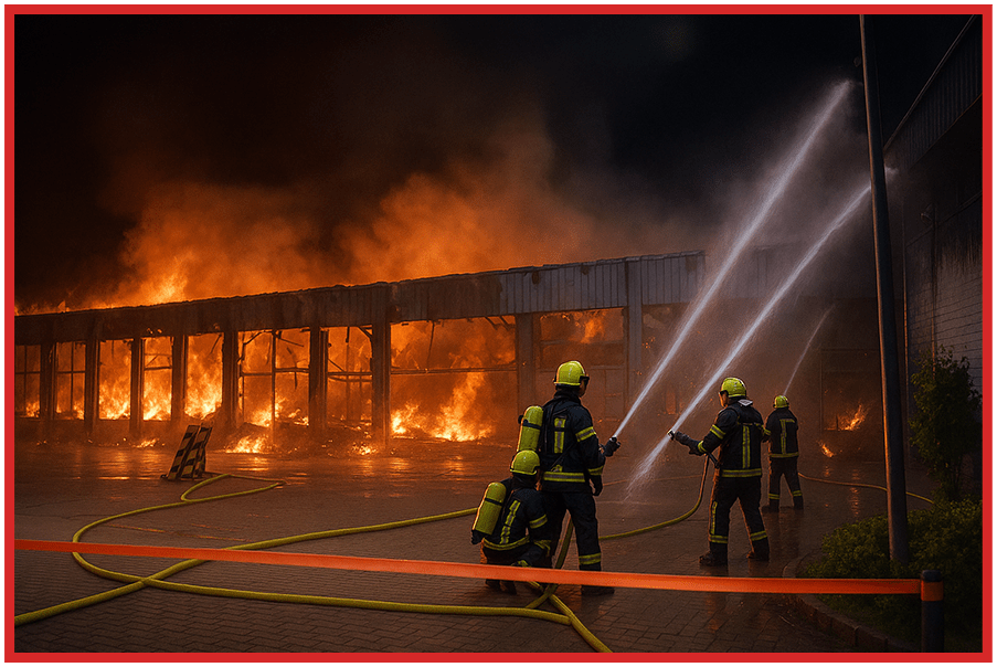 Fruehe Branderkennung in Wache und Fahrzeugen